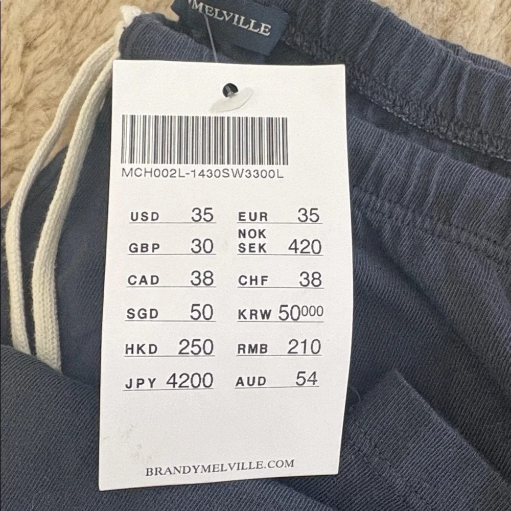 Brandy Melville Black Drawstring Lounge Pants - Picture 7 of 7